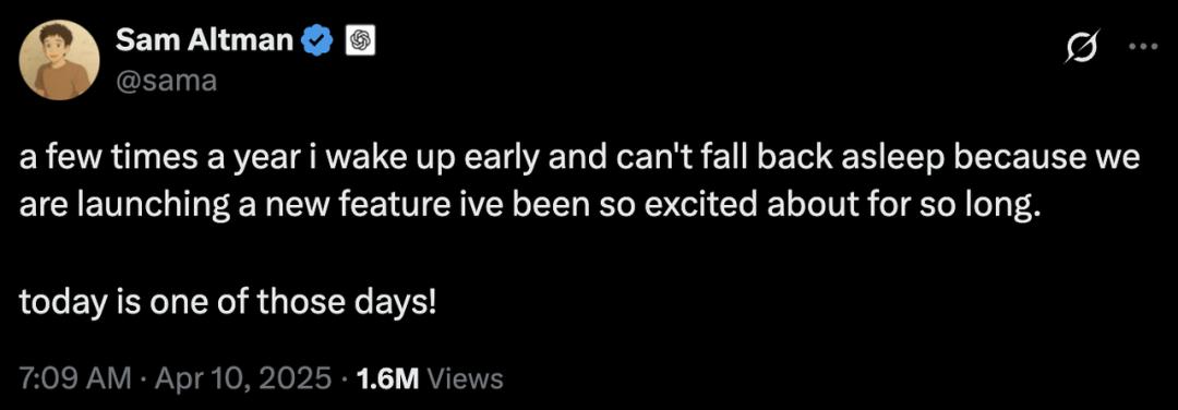 ChatGPT 的这个更新,竟然 Sam Altman 兴奋到睡不着觉?