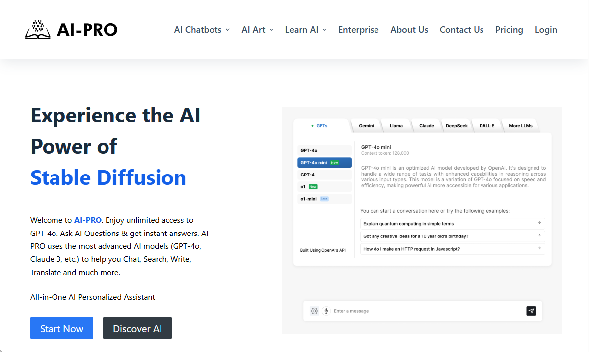AI-Pro:集成多种AI工具与学习资源的平台-1 AI-Pro:集成多种AI工具与学习资源的平台-1
