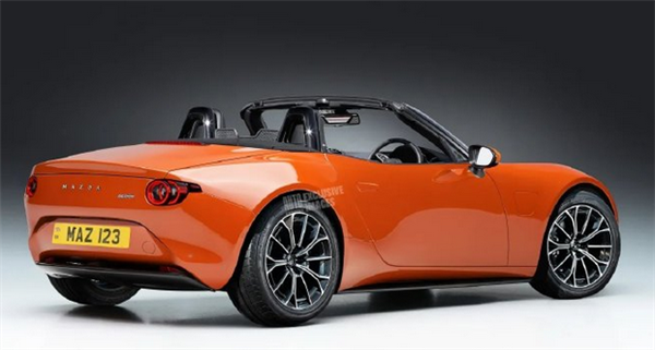 首次采用单电机后驱设计!全新马自达MX-5假想图曝光 这颜值你打几分