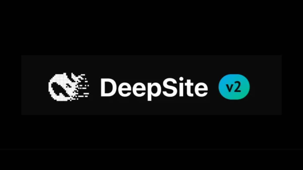 DeepSite V2 - AI网页生成工具,基于DeepSeek R1-0528模型开发