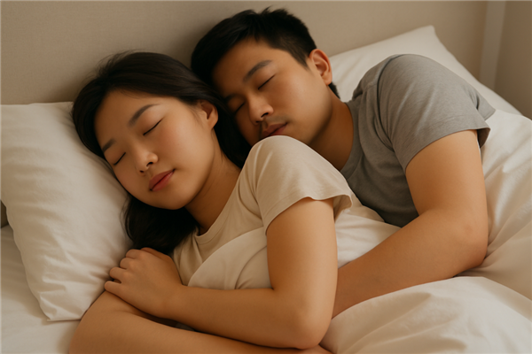 和爱人一起睡 真的更容易入睡!